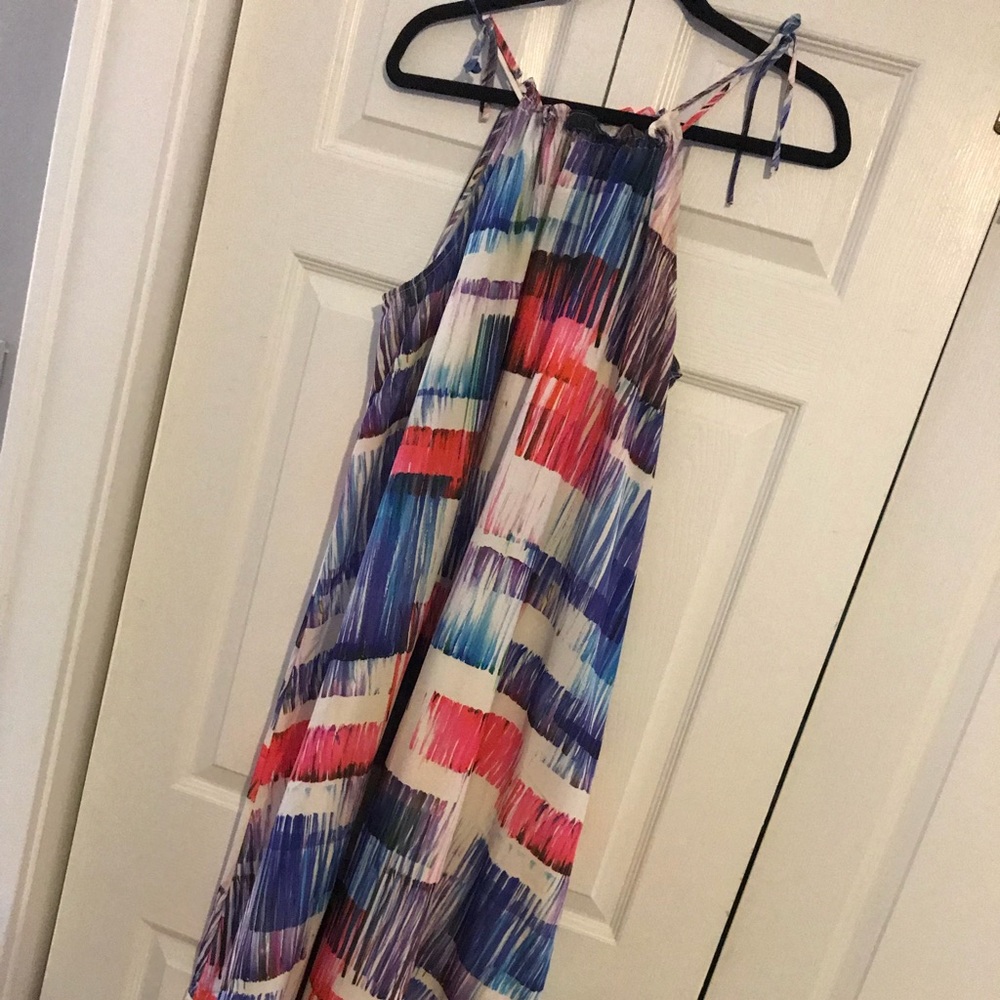 Colorful Anthropologie Swing Dress
